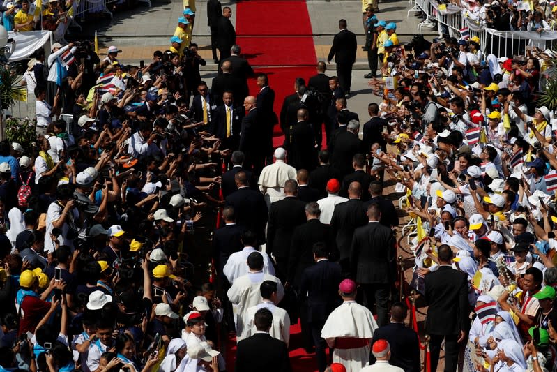 Pope Francis visits Thailand