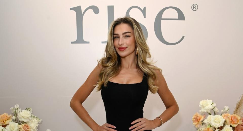 Zara McDermott has a new fashion brand Rise and says her Love Island days are firmly behind her. (Getty Images)