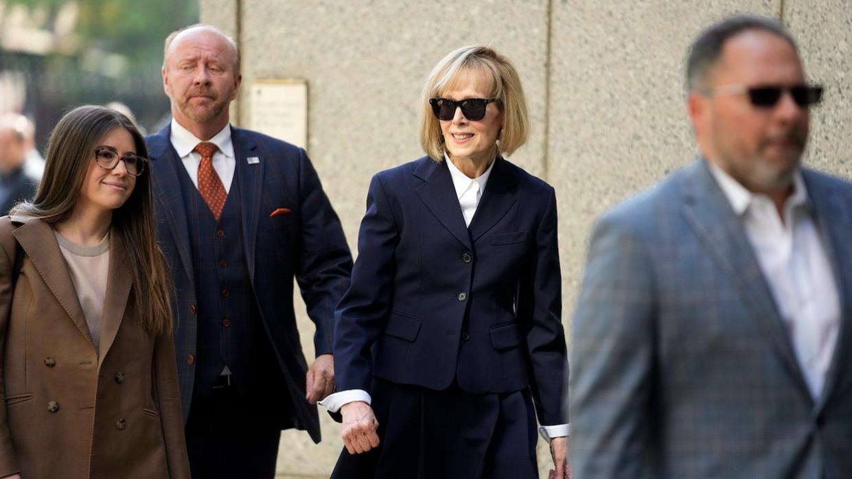 E. Jean Carroll at court