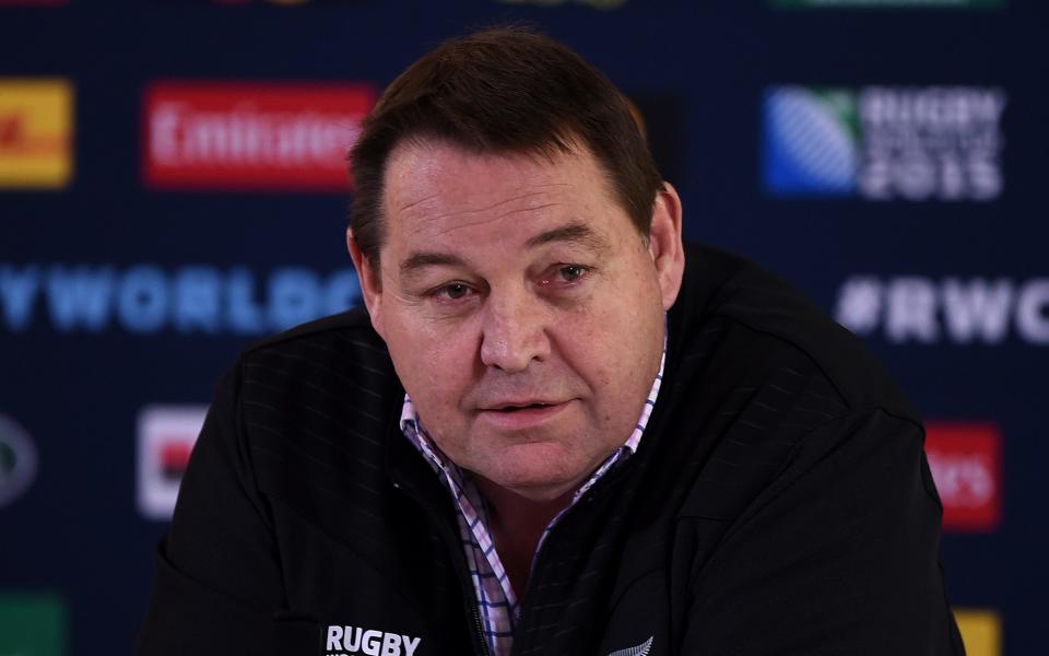 New Zealand coach Steve Hansen congratulates England on their record-equalling win and hails Eddie Jones' influence