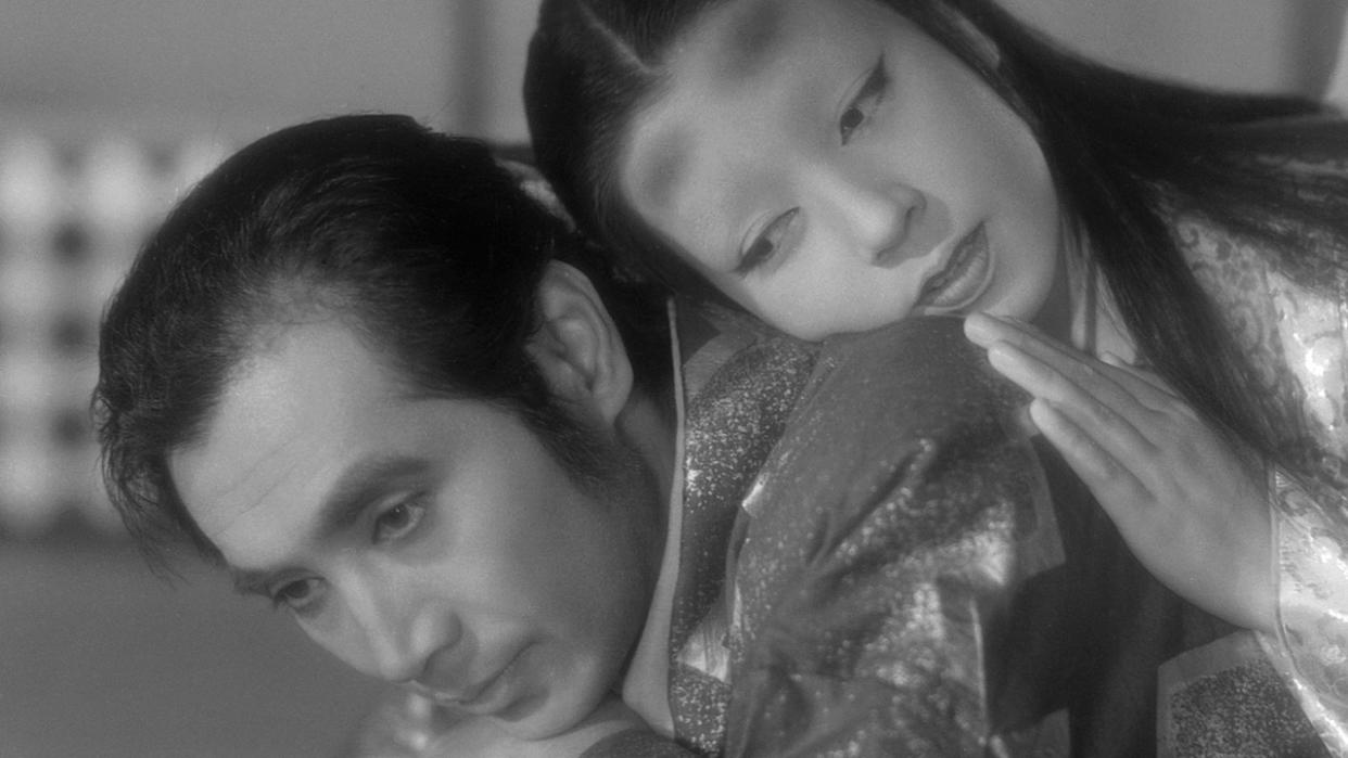  Love with a ghost in Ugetsu 