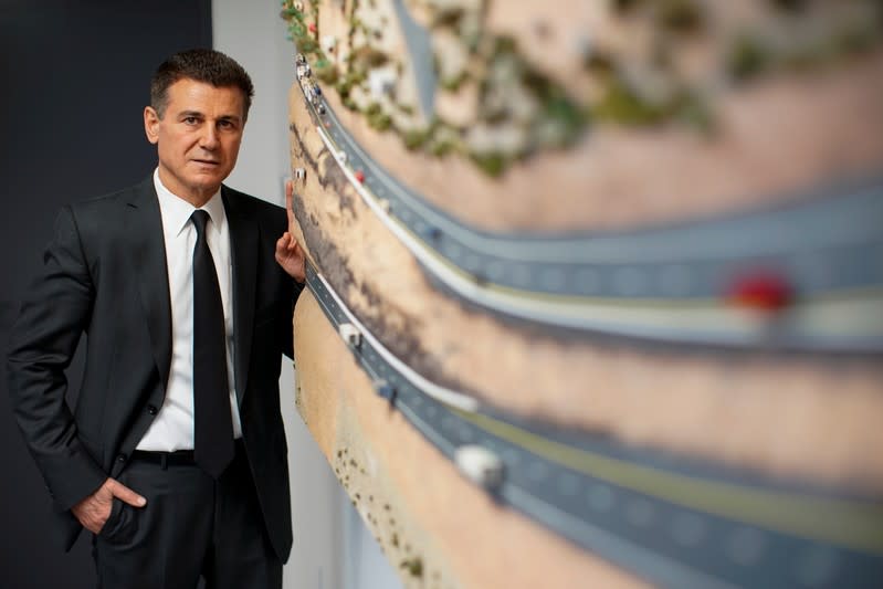 Lawyer Garo Mardirossian poses for a portrait at his office in Los Angeles