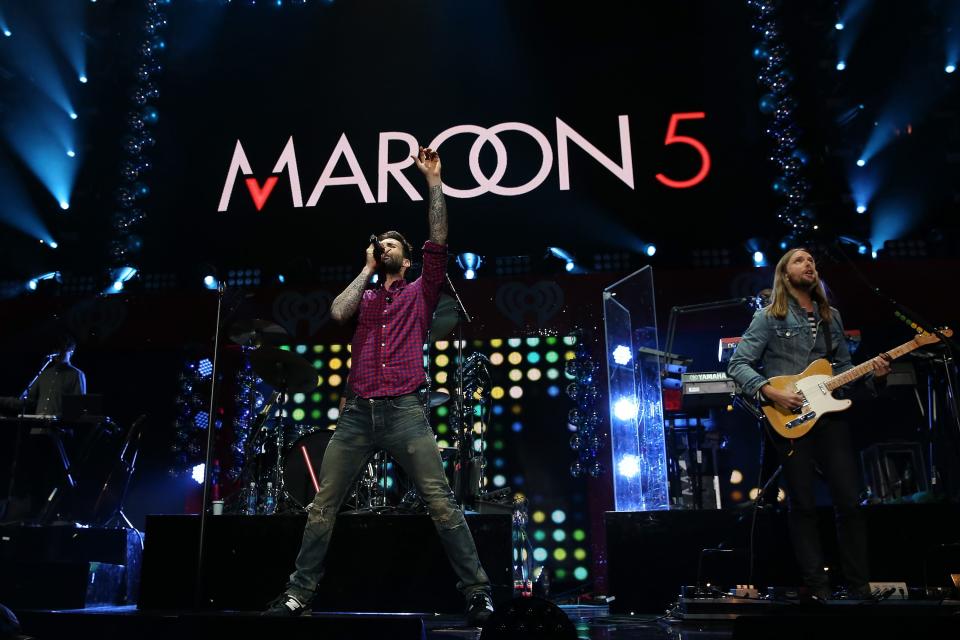 Maroon 5 will be the musical act for the Friday night concert at The American Express PGA Tour event in La Quinta in January.