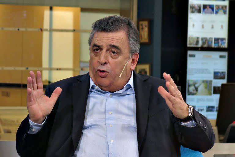 El candidato a diputado Mario Negri en LN+