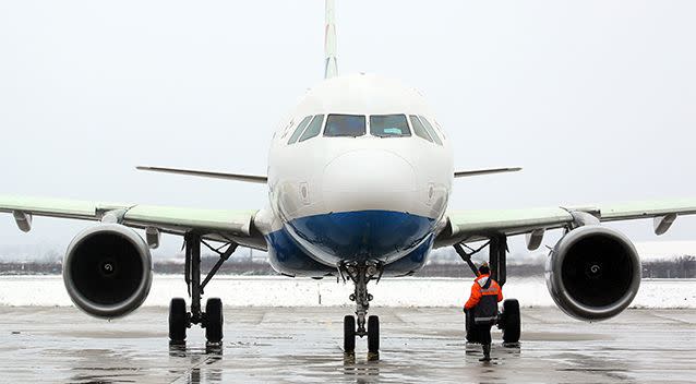 The study looked at the best place to sit on a plane without getting sick. Source: AAP / Stock image