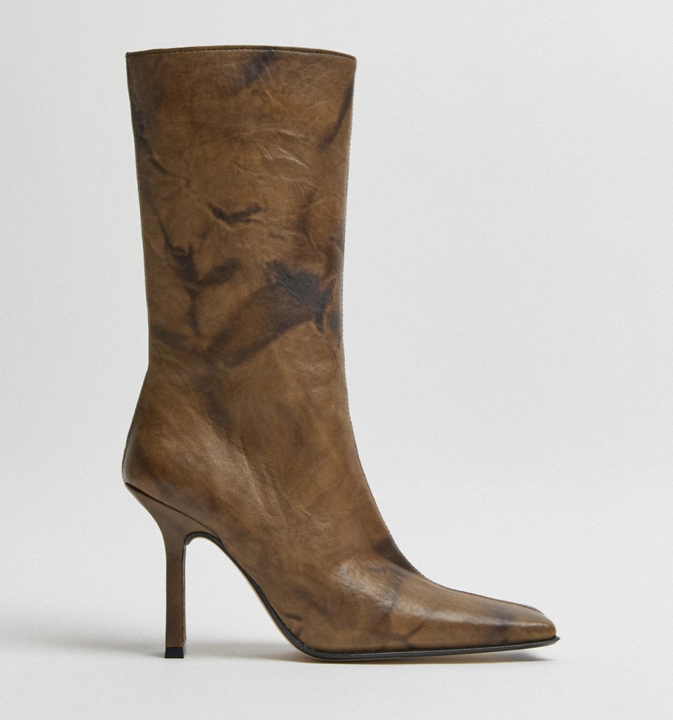 Noor brown boots, £360, miista.com (Miista)