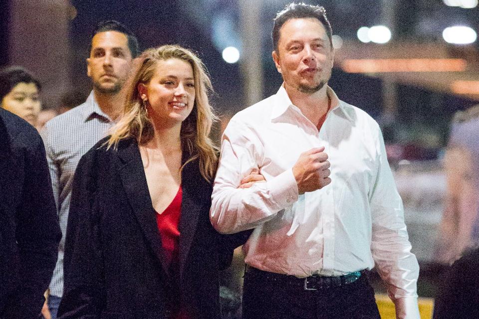 Amber Heard and Elon Musk