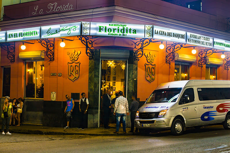 La Floridita, hogar del Daiquirí en Cuba