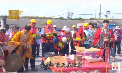 口湖牽水（車藏）祭典現場。（圖／寶島神很大）