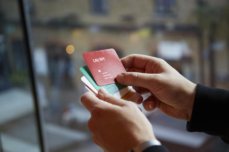 The business card is still Moo's biggest product seller. Photo: Moo