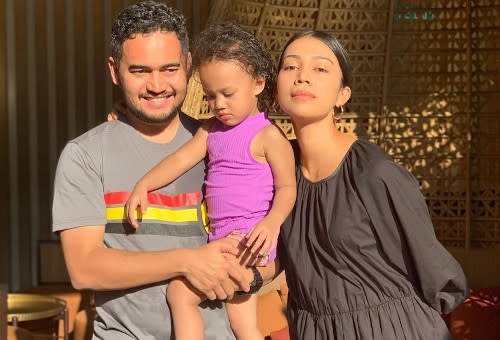 Sakinah has a daughter with former husband Aliff Adha