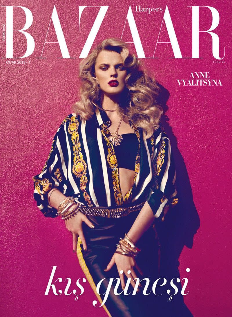 Harper’s Bazaar Turkey, January 2013