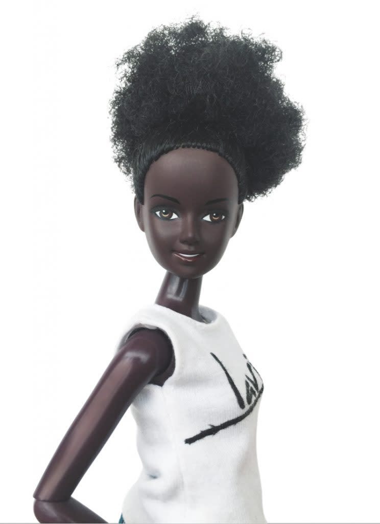 One customer claimed this beautiful doll was 'too dark.' (Photo: Malaville Dolls)