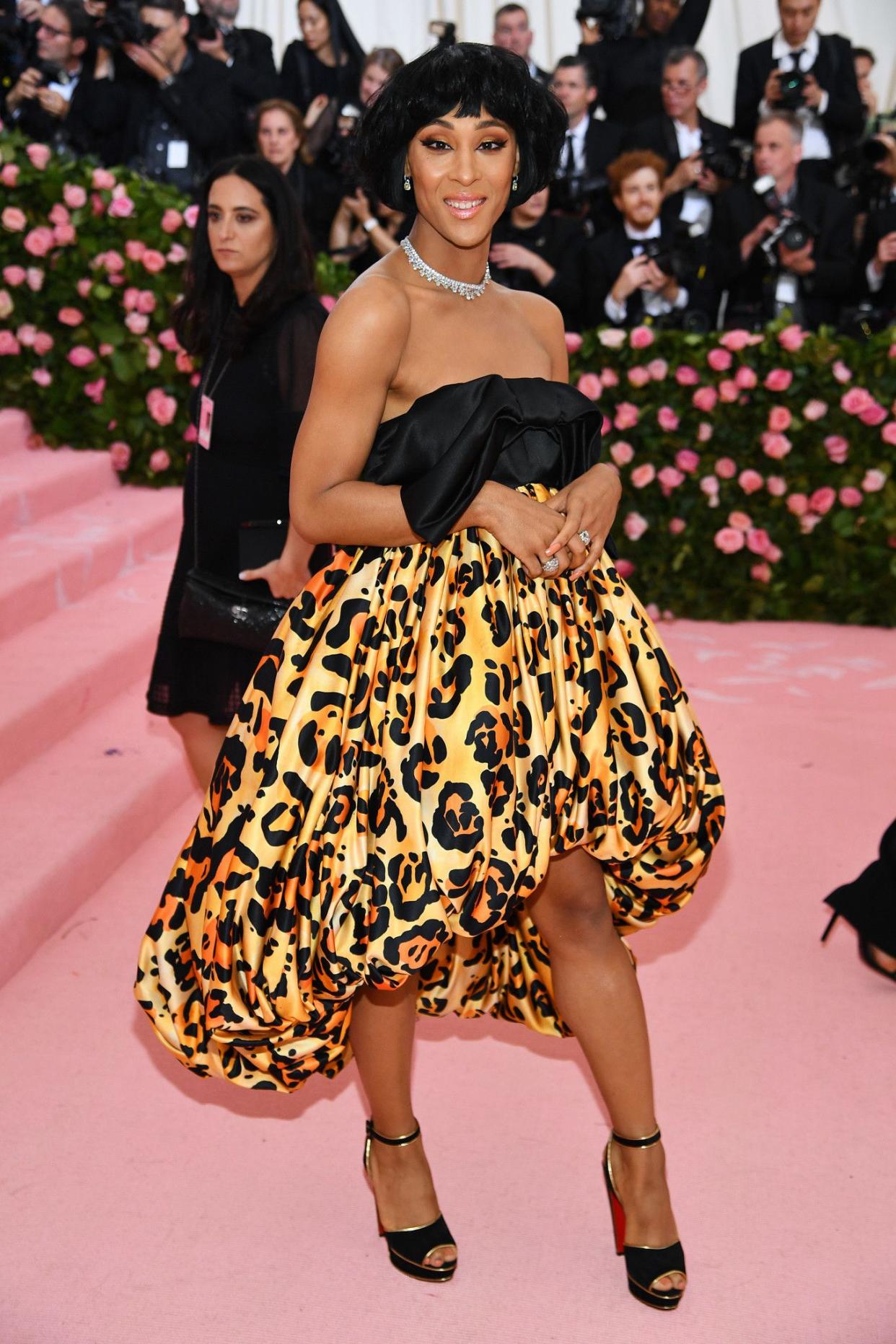 Mj Rodriguez attends The 2019 Met Gala Celebrating Camp: Notes on Fashion at Metropolitan Museum of Art on May 06, 2019 in New York City.