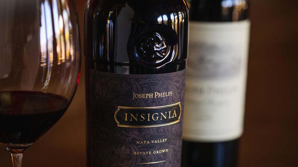 A 2018 bottle of Joseph Phelps Insignia. - Credit: Briana Maria Photography