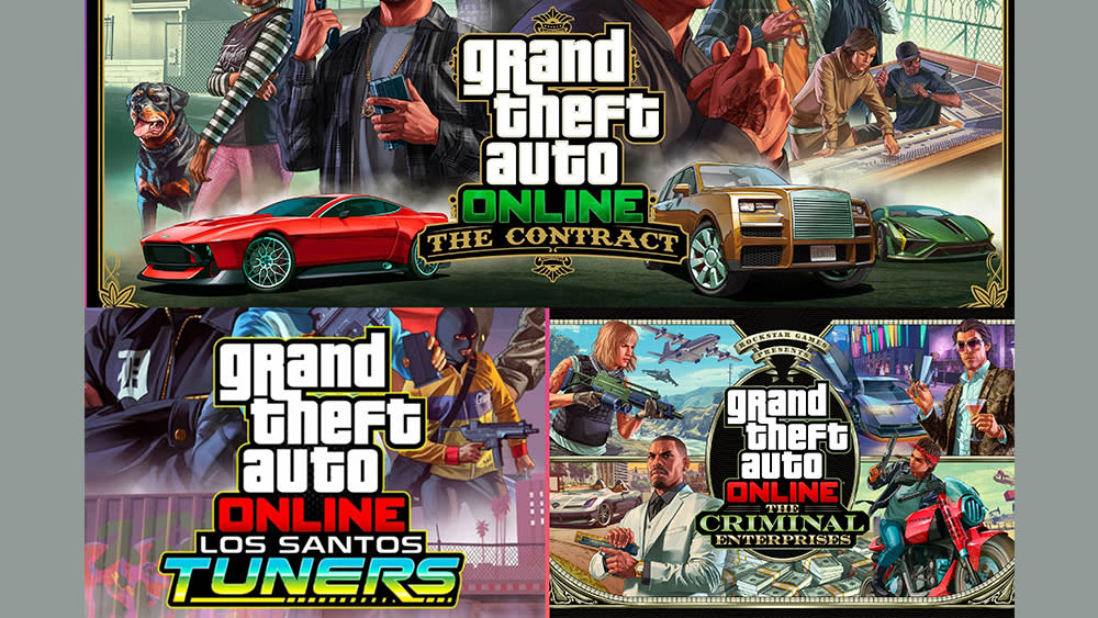  Grand Theft Auto logos. 