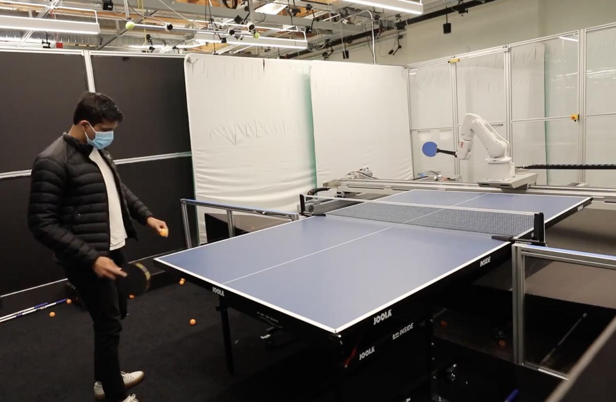 Watch Google's ping pong robot pull off a 340-hit rally