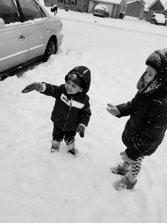 Kids playing in Gallatin snow (Courtesy: Kevin Kelly)