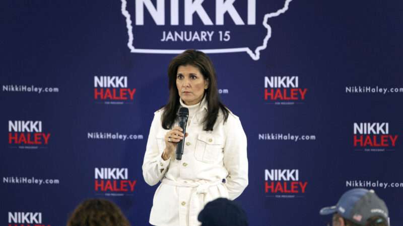 Nikki Haley speaks at campaign event