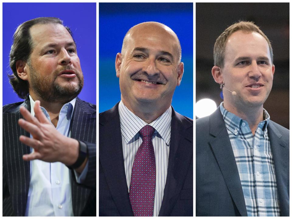 Marc Benioff Keith Block Bret Taylor Salesforce