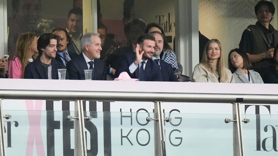 David Beckham Inter Miami in Hong Kong