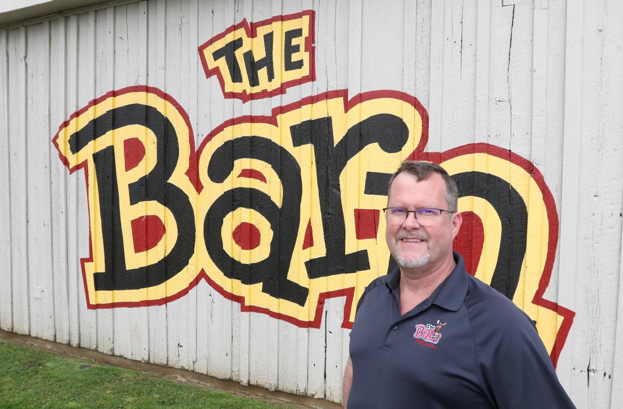 After a career in the Navy, Tony Collins joined The Barn as general manager early last year.