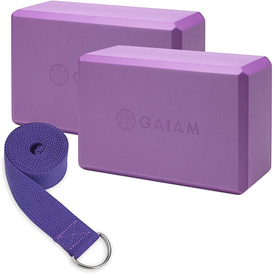 gaiam essentials prop set, how to workout at home
