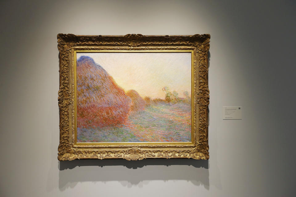 "Meules" by Claude Monet. Source: Getty