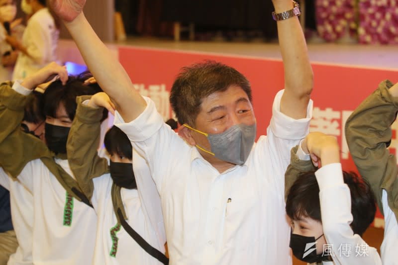 20220727-民進黨台北市長參選人陳時中27日出席「阿中與你相見歡」活動。（柯承惠攝）