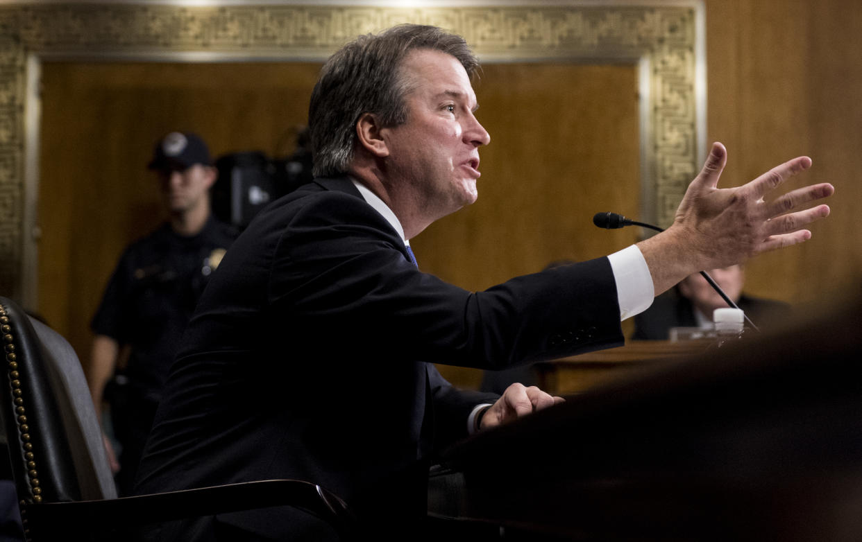 Brett Kavanaugh stands accused of sexually assaulting women in situations involving alcohol. (AP)