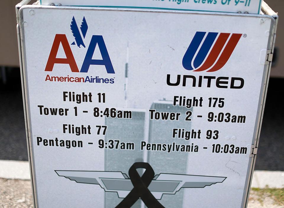 Paul Veneto, a former flight attendant who knew flight crew members who died on 9/11, is planning another trek. He plans to push an airline beverage cart from Newark Airport to Shanksville, Pennsylvania, to honor those who died on United Flight 93. Wednesday, July 26, 2023.