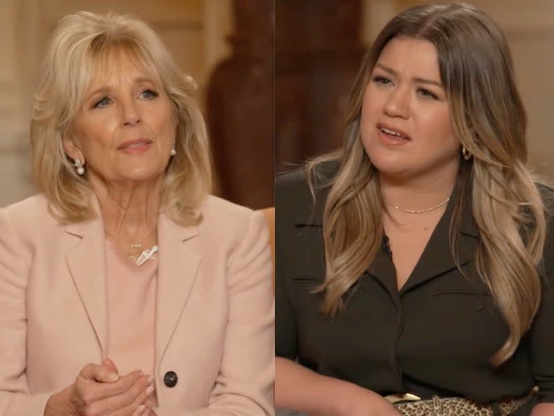 Dr Biden shares advice about divorce with Kelly Clarkson (The Kelly Clarkson Show)