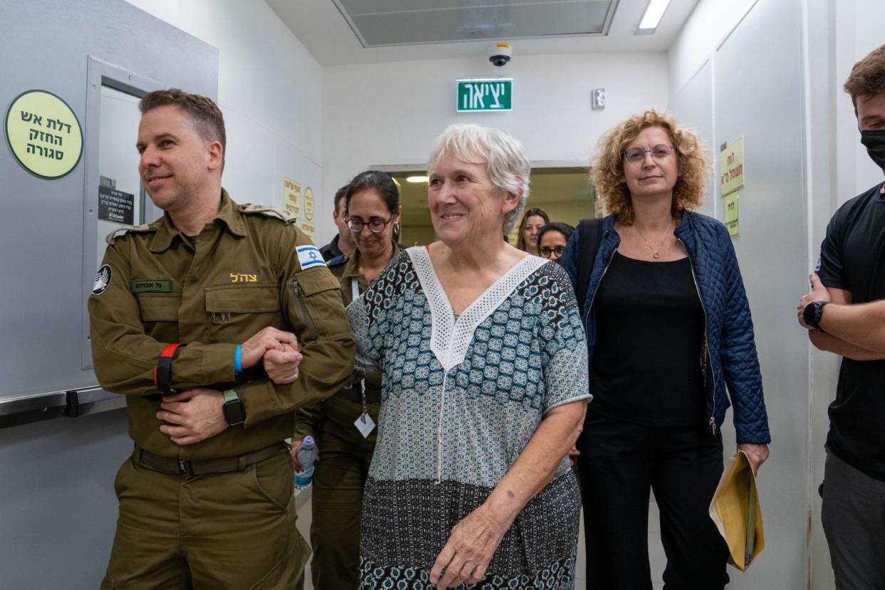 Released Israeli hostages. / Credit: IDF Spokesperson, courtesy of the families