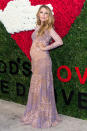 <br>Blake showed off her baby bump in a form-fitting Michael Kors dress at the Michael Kors God's Love We Deliver Golden Heart Awards Gala. Flawless!