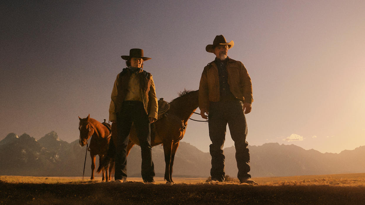  Josh Brolin and Lili Taylor in Outer Range season 2. 