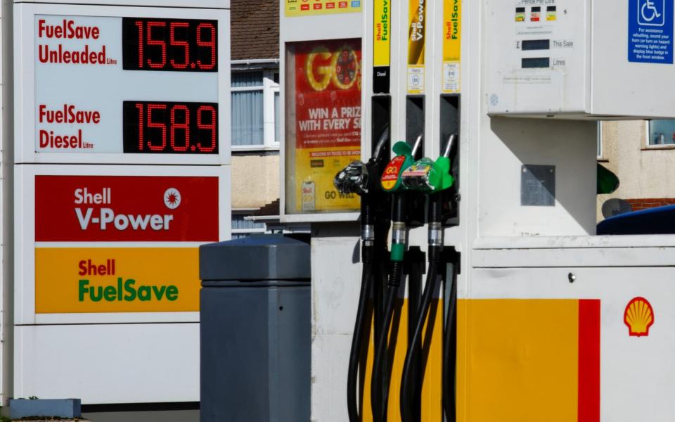 Petrol prices fuel oil energy Russia Ukraine - Luke MacGregor/Bloomberg