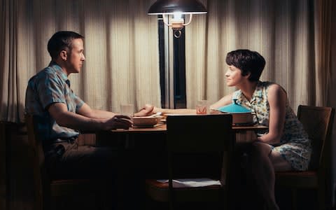 Ryan Gosling and Claire Foy in First Man