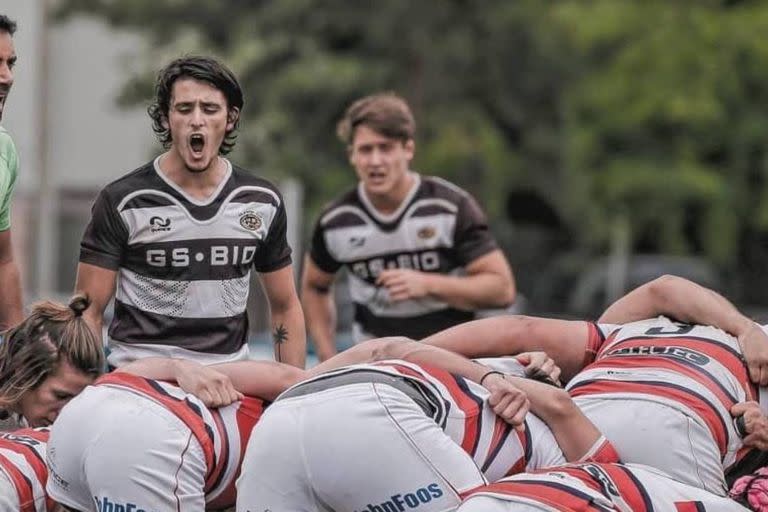 Benjamín Gamond jugaba al rugby en Tala Rugby Club, de la ciudad de Córdoba