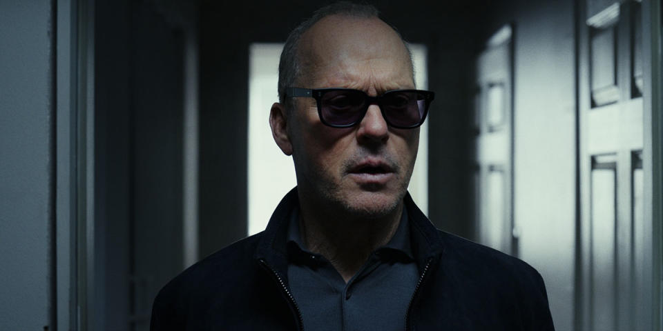 Michael Keaton plays a contract killer with dementia in Knox Goes Away