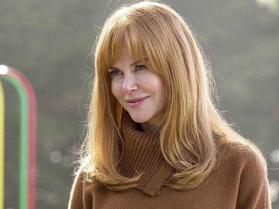 Nicole Kidman in "Big Little Lies" with red wig