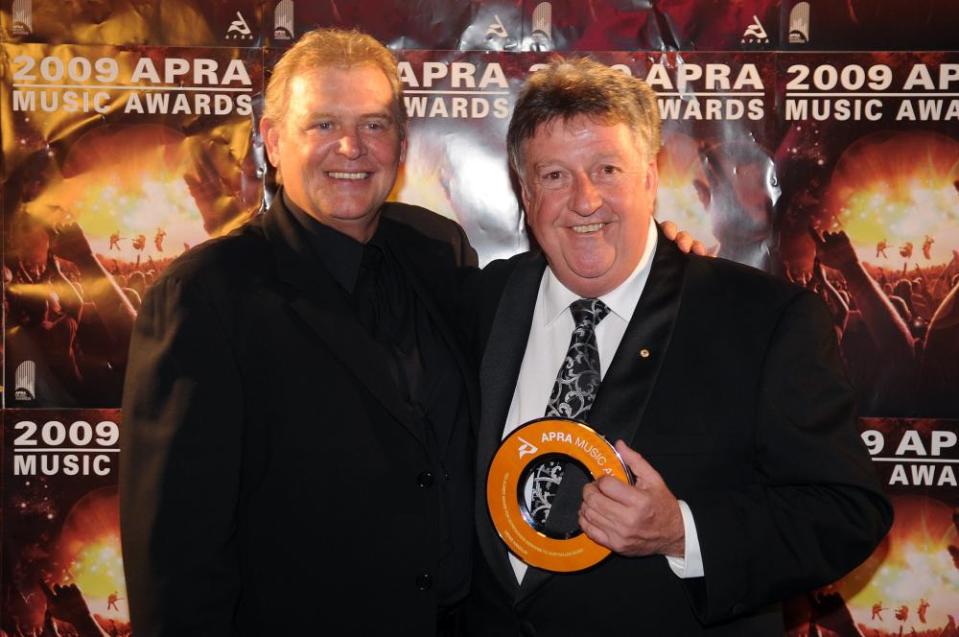 John Farnham and Denis Handlin