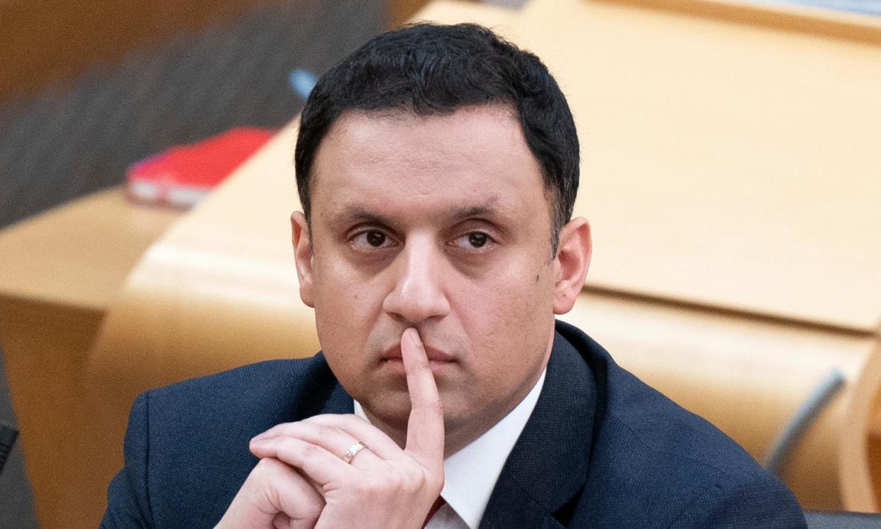 <span>Anas Sarwar said Israel had ‘clearly’ breached international law in Gaza.</span><span>Photograph: Jane Barlow/PA</span>