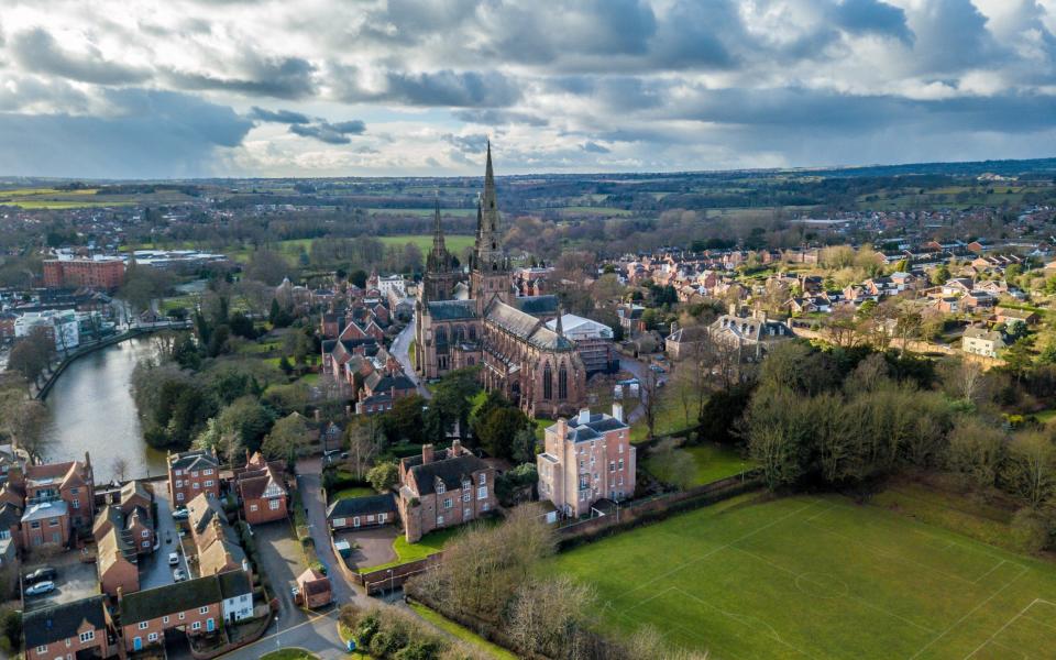 Aerial View of Lichfield