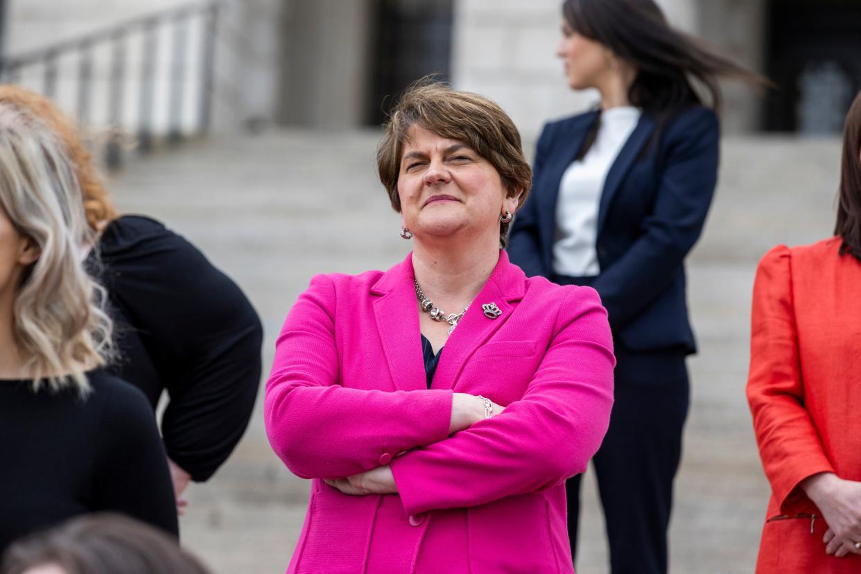 Arlene Foster was Northern Ireland’s first minister since January 2020, and previously from January 2016 to January 2017 (PA)