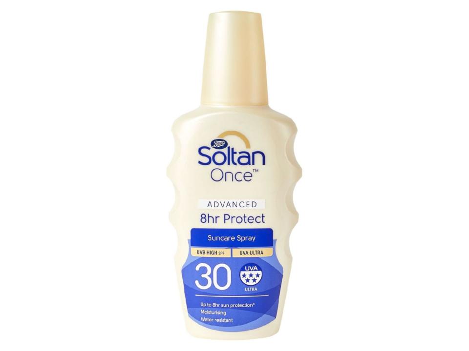 Keep a handy bottle of this SPF30 near for sunbathing in the garden, at the beach or on holidayBoots