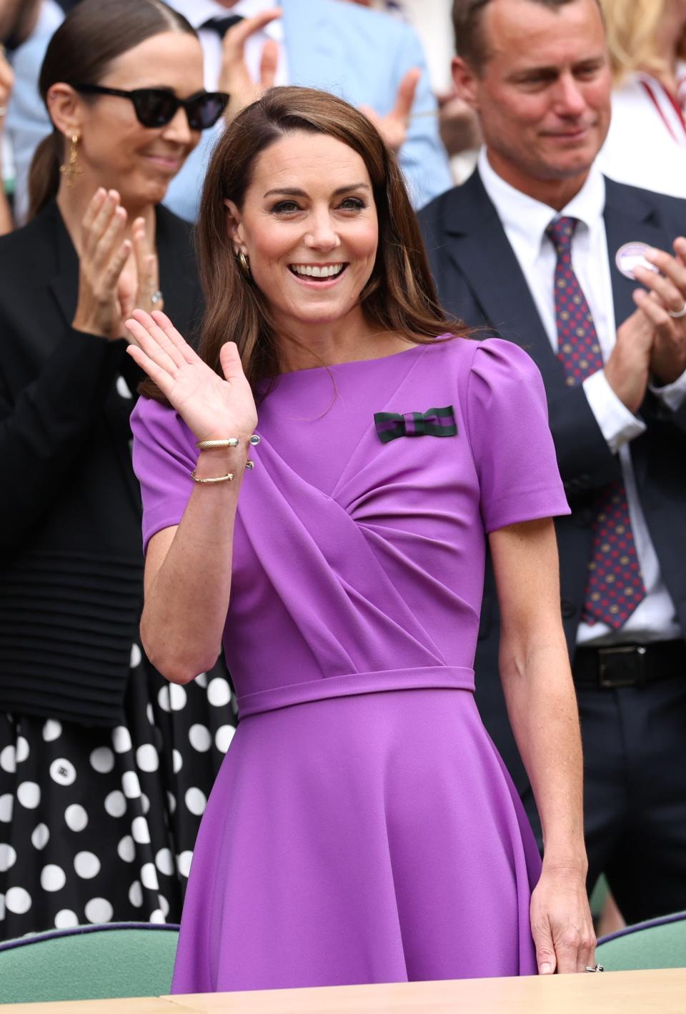 Kate, 42, last appeared in public to present the men’s finals trophies at Wimbledon. (Getty)