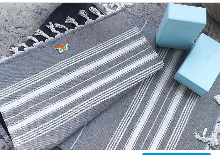 R-Yolo mats are made with Turkish cotton and are machine-washable.