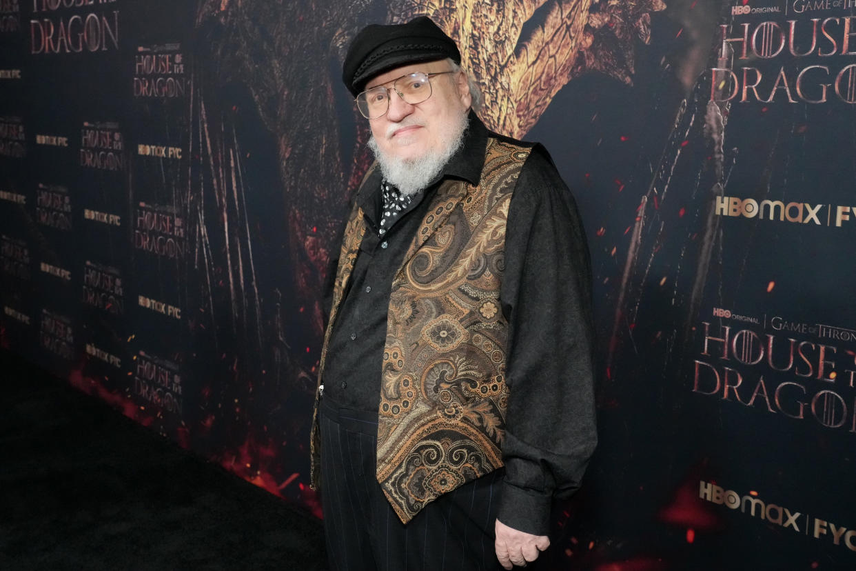 LOS ANGELES, CALIFORNIA - MARCH 07: George R.R.
Martin attends HBO's 