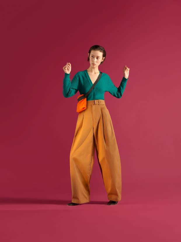 A look from the Uniqlo U Spring 2019 collection. Photo: Courtesy of Uniqlo 