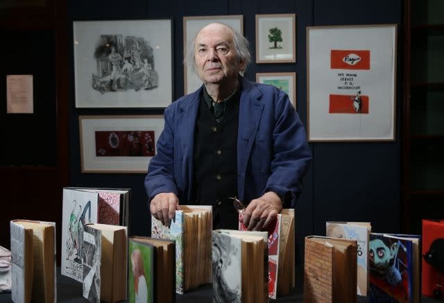 British illustrator Quentin Blake surprised at 70-year success